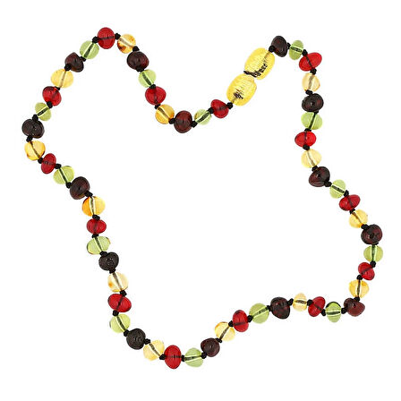 Supertrend Bebek Damla Kehribar Diş Kolye