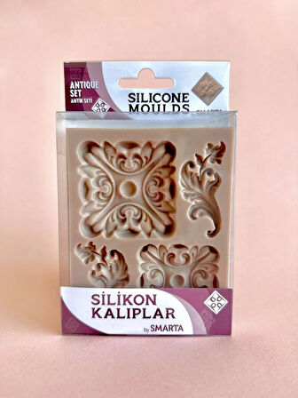 Supertrend Silicone Moulds Silikon Epoksi ve Polimer Kil Kalıbı ANTIQUE SET