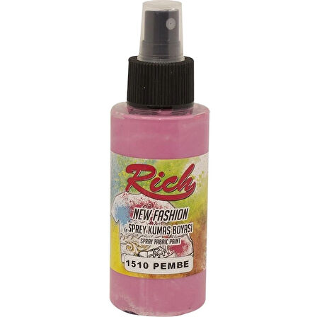 Supertrend New Fashion Sprey Kumaş Boyası 100 cc. 1510 PEMBE