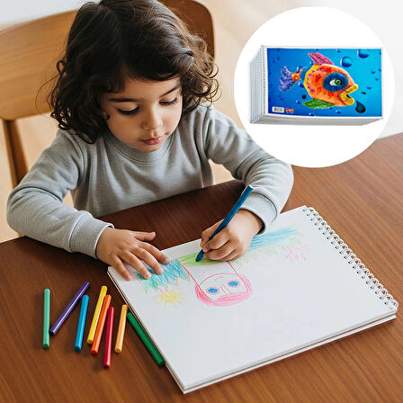 Resim Defteri 12li 17x25