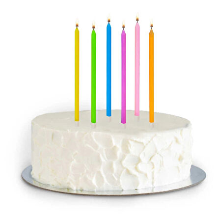 Makaron Doğum Günü Mumları