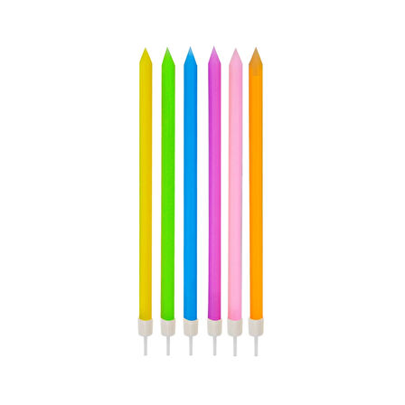 Makaron Doğum Günü Mumları