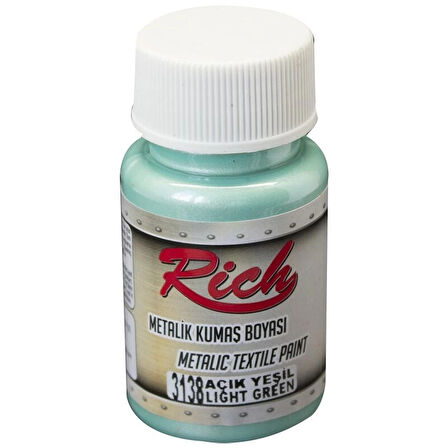 Supertrend Metalik Kumaş Boyası 50 cc. 3138 AÇIK YEŞİL