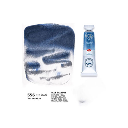Supertrend White Nights Tüp Sulu Boya 10 ml. 556 Blue Shadows