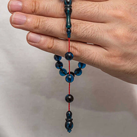 Supertrend Yuvarlak Sıkma Kehribar Tesbih