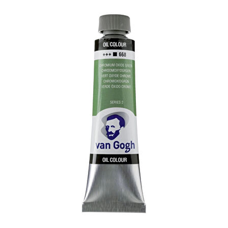 Supertrend Van Gogh Yağlı Boya 40 ml. 668 Chromium Oxide Green
