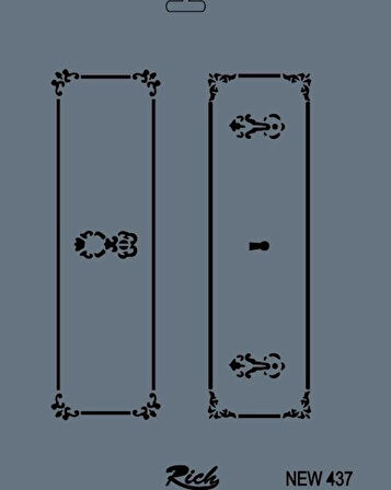 Supertrend Stencil Boyama Şablonu 25x35 cm. NEW-437