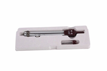 Lutek Tek Kırmalı Metal Öğrenci Pergeli