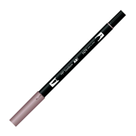 Supertrend Dual Brush Pen Grafik Çizim Kalemi N79 Warm Gray 2