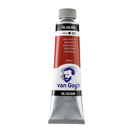 Supertrend Van Gogh Yağlı Boya 40 ml. 339 Light Oxide Red