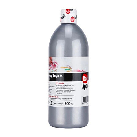 Supertrend Yaldız Kumaş Boyası 500 ml. METALİK GÜMÜŞ