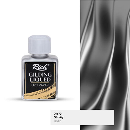 Supertrend Gilding Liqued Likit Sıvı Varak 75 cc. GÜMÜŞ