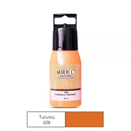 Supertrend Boyutlu Boya 60 ml. 608 TURUNCU