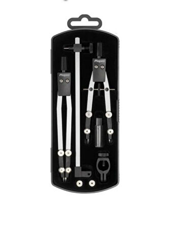 Supertrend Uzatma Ayaklı Hassas Ayarlı Metal Pergel Seti