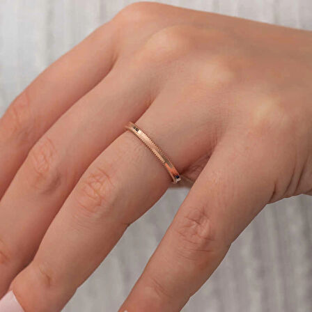 Supertrend Gümüş Rose Ajda Kadın Yüzük