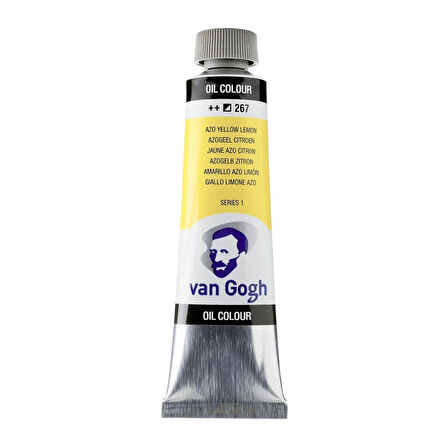 Supertrend Van Gogh Yağlı Boya 40 ml. 267 Azo Yellow Lemon