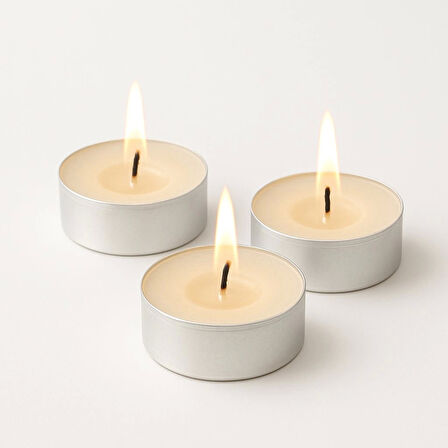 Supertrend Beyaz Tealight Mum 8gr 100lü