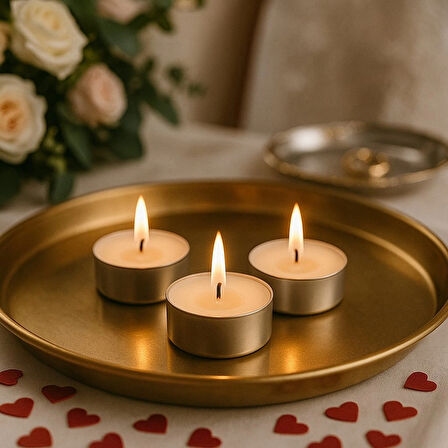 Supertrend Beyaz Tealight Mum 8gr 100lü