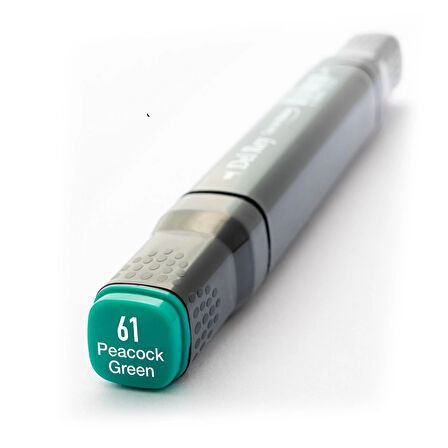 Supertrend Çift Uçlu Çizim Marker Kalemi 61 Peacock Green