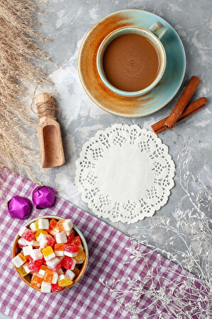 Supertrend Dantel Kağıt-Bardak Altlığı 9cm 100 Adet