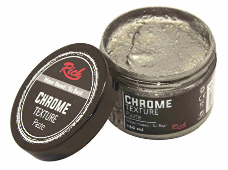 Supertrend Chrome Texture Rölyef Pasta 150 ml. 9216 ANTİK GÜMÜŞ