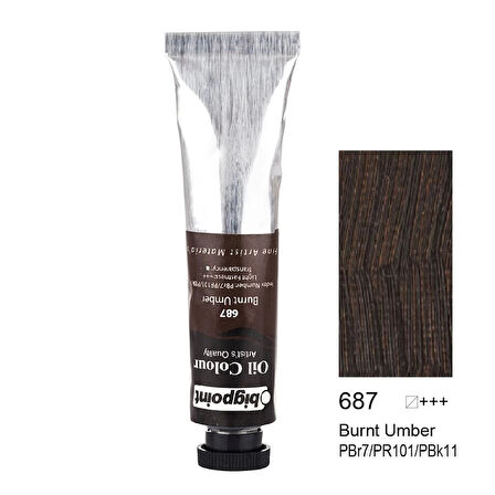 Supertrend Yağlı Boya 45 ml. 687 Burnt Umber