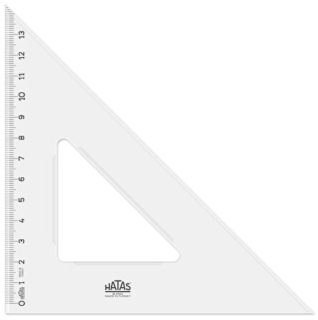 Supertrend Plastik Gönye 21 cm. (45-45-90)