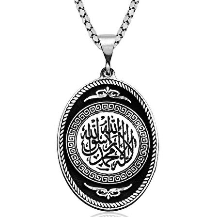 Supertrend Gümüş Kelime-i Tevhid Kolye