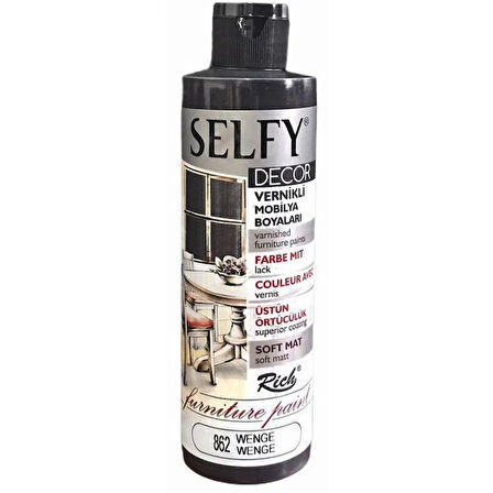 Supertrend Selfy Decor Vernikli Boya 240 cc 862 WENGE