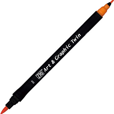 Supertrend Art & Graphic Twin Marker Çizim Kalemi 24 Scarlet