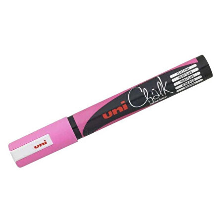 Supertrend Chalk 1.8-2.5 mm Yuvarlak Uç Su Bazlı Sıvı Tebeşir Kalemi Fosforlu Pembe