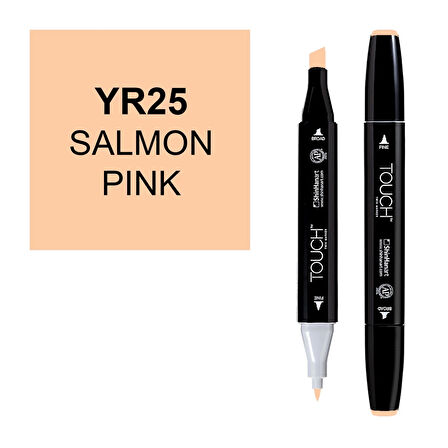 Touch Twin Marker Çizim Kalemi YR25 Salmon Supertrendk