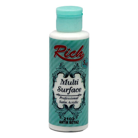 Supertrend Multi Surface Her Yüzey İçin Akrilik Boya 120 cc. 2102 ANTİK BEYAZ
