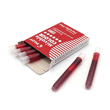 Supertrend Parallel Pen Orjinal Kartuş Kırmızı 6 Adet