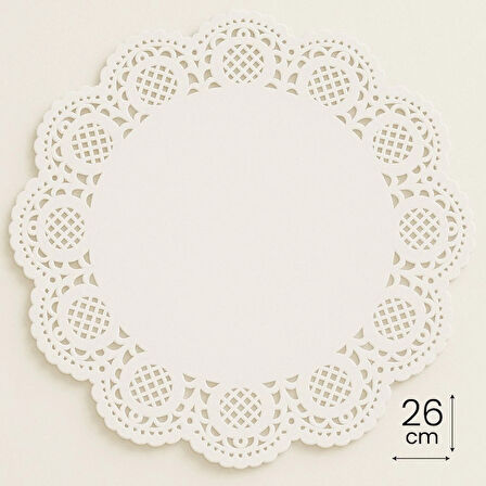 Supertrend Dantel Kağıt 26cm 100 Adet