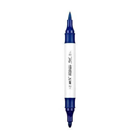 Supertrend Supertrend Acrylic Duo Marker Çift Uçlu Su Bazlı Boyama Markörü No:207 Lacivert