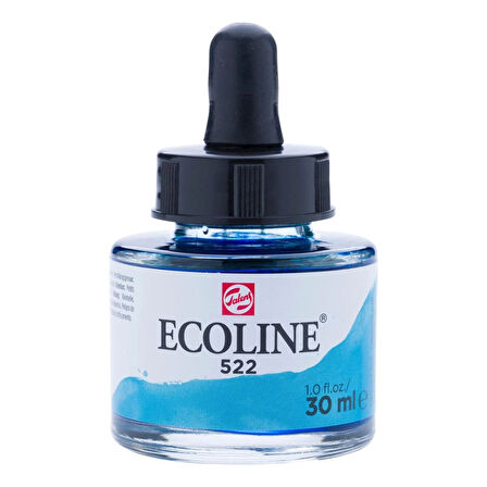 Supertrend Ecoline Sıvı Suluboya 30 ml. 522 Turquoise Blue