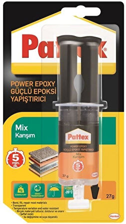 Supertrend Power Epoxy Güçlü Epoksi Yapıştırıcı Mix Karışım 27 gr.