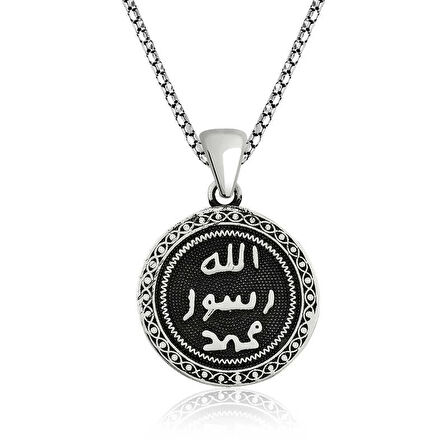 Supertrend Gümüş Mühr-ü Şerif Kolye