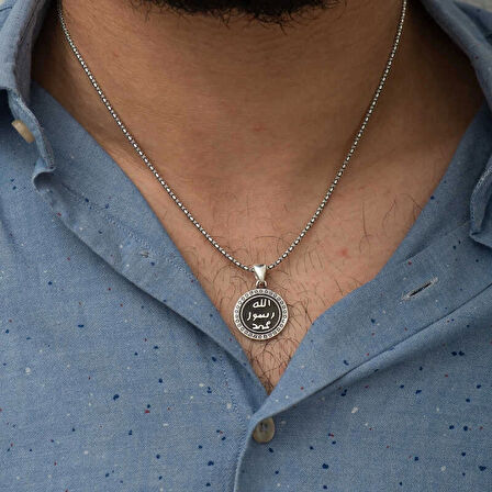 Supertrend Gümüş Mühr-ü Şerif Kolye
