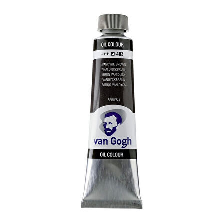 Supertrend Van Gogh Yağlı Boya 40 ml. 403 Vandyke Brown