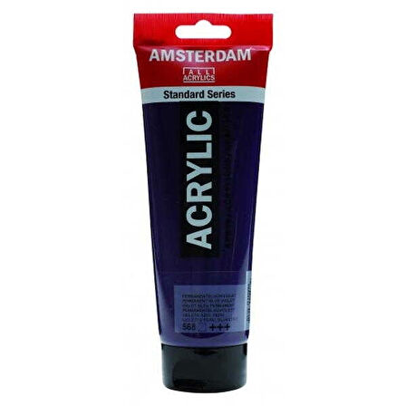 Supertrend Amsterdam Akrilik Boya 120 ml. 568 Permanent Blue Violet