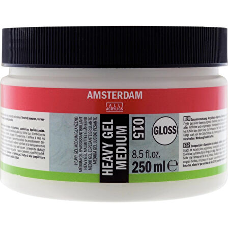 Supertrend Amsterdam Heavy Gel Medium Gloss 015 Kuvvetli Jel Medyum Parlak 250 ml.