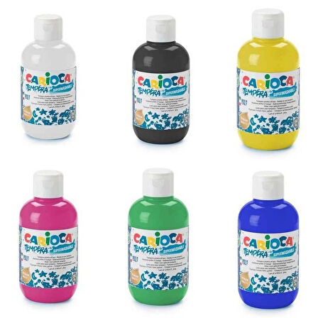 Supertrend Tempera Yıkanabilir Poster Boya 250 ml. x 6 Renk Set