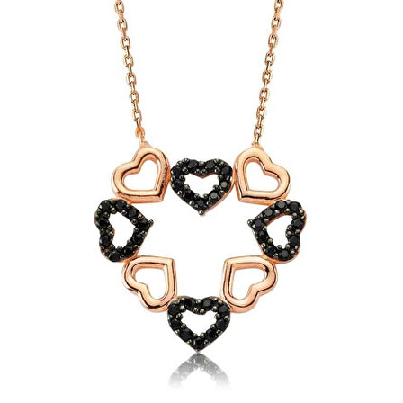 Supertrend Gümüş Kalpli Aşk Kadın Kolye