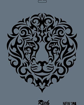 Supertrend Stencil Boyama Şablonu 25x35 cm. NEW-398