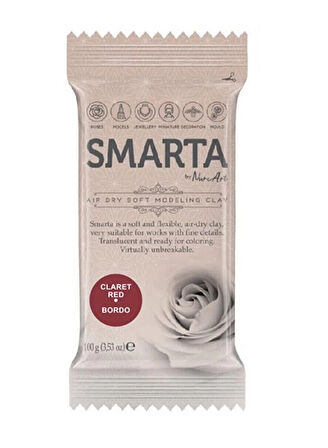 Supertrend Havayla Kuruyan Modelleme Hamuru 100 gr. BORDO