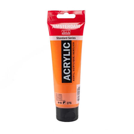 Supertrend Amsterdam Akrilik Boya 120 ml. 276 Orange Azo