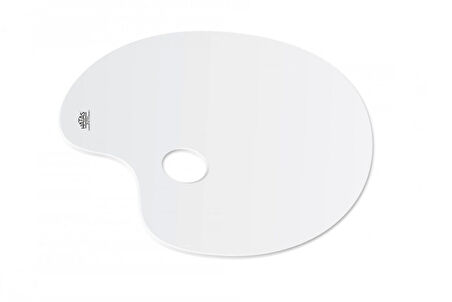 Supertrend Godesiz Oval Resim Paleti 25x35 cm.