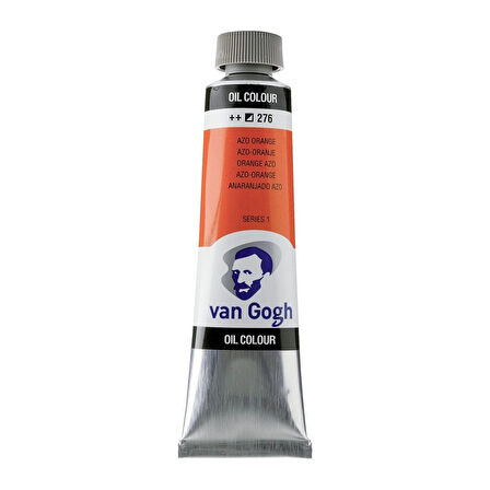 Supertrend Van Gogh Yağlı Boya 40 ml. 276 Azo Orange